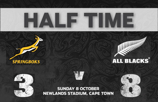 Springboks v All Blacks
